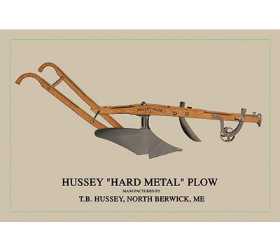 « hussey », affiche rétro en métal "chasse"