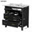 30'' Bathroom Vanity with Ceramic Sink Combo, Free Standing Single Vanity Set with 3 Drawers-1246002515