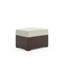 Repose-pieds en osier avec coussin Mcclaskey-285019656