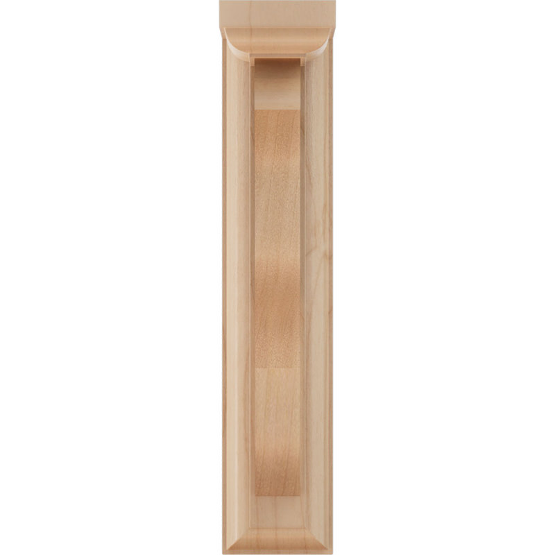 Support traditionnel en aulne l 2 1/4 po x P 9 po x H 11 po (paquet de 2), Aulne, H 11 po x l 2,25 po x P 9 po