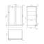 Armoire de cuisine en bois massif prête à assembler-123015277-123015269-123015272