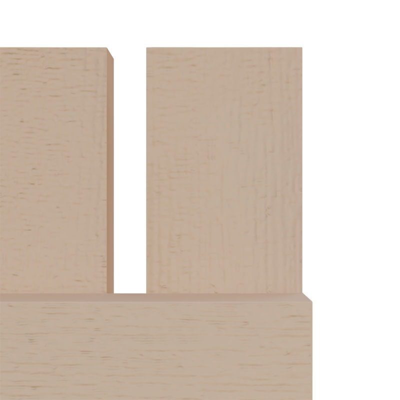 Wicker 12" x 36" Vinyl Board and Batten Decorative Shutters