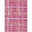 Tapis rosé intérieur / extérieur lavable à la machine Mahaney ACN745-1195635830