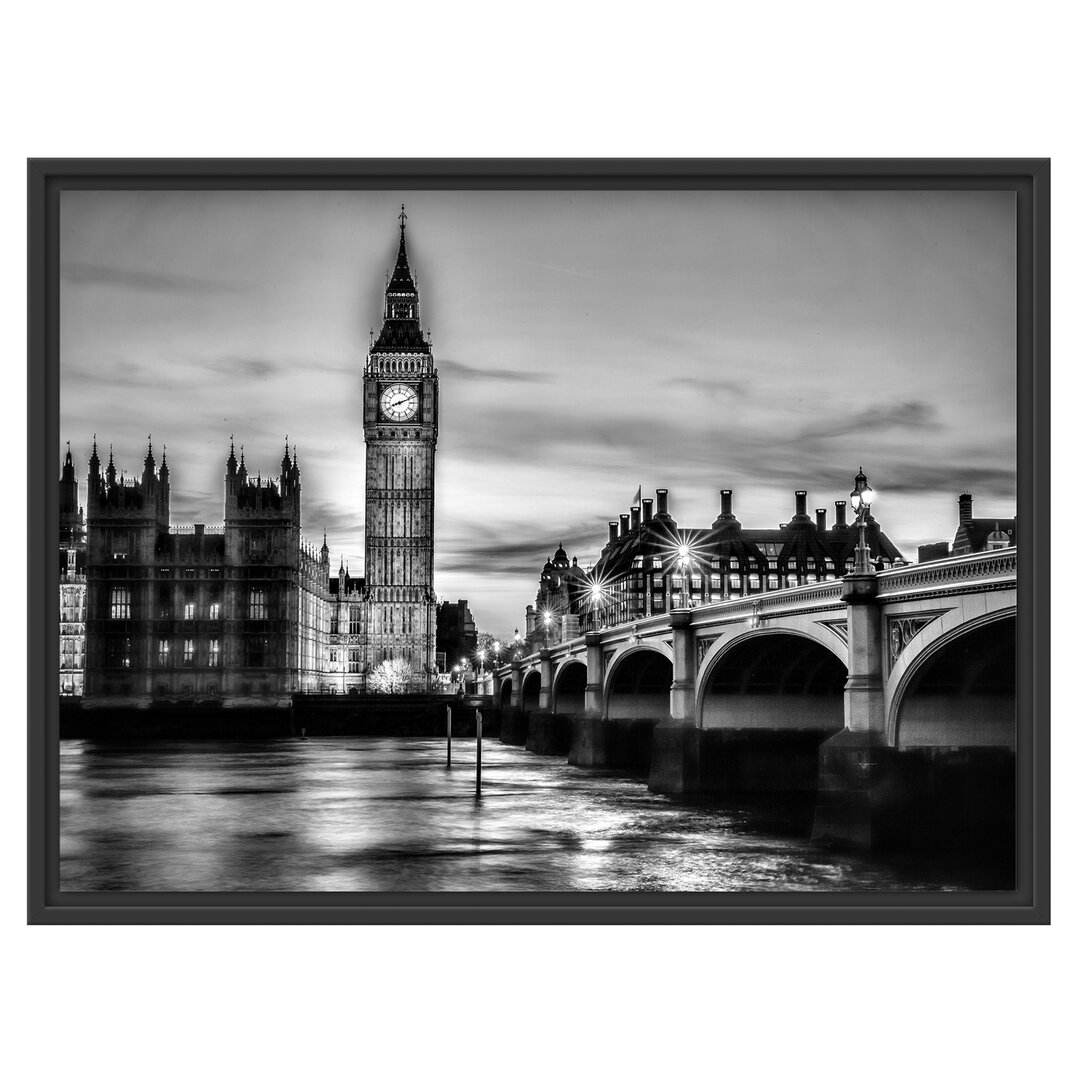 Gerahmtes Poster Big Ben at Night