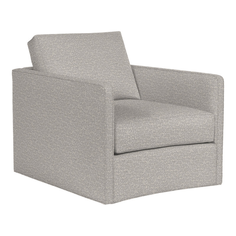 Chaise pivotante Wynne, Perigold poivre blanc