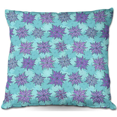  Couch Deco Flowers I Throw Pillow