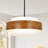 6 - Light Dimmable Drum Chandelier