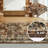 Vintage Washable Area Rug for Hallway, Dining Room and Living Room-603420438-603420439