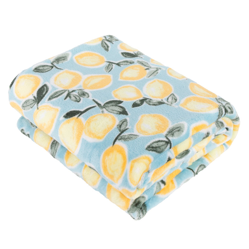 Lemons Throw Blanket