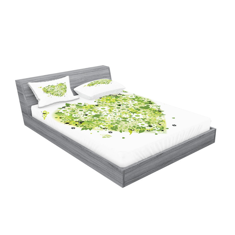 Multicolore drap-housse et coussin décoratif Ambesonne Pirates, Ensemble de draps-housses pour lit double + 4 taie