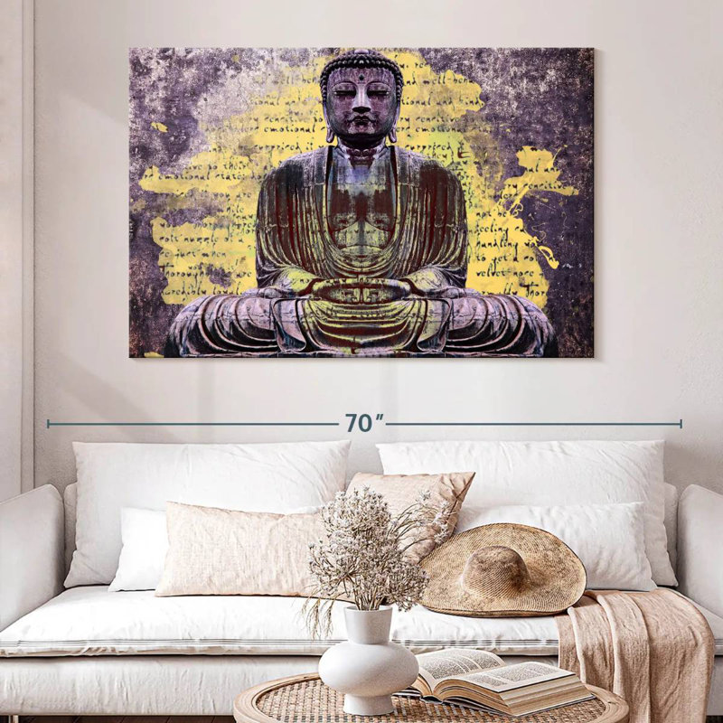 Adella Ponder Buddha, 34" H x 51" W
