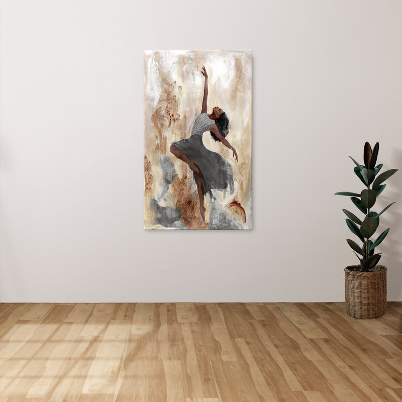 "Beautiful Dancer I" par Charity Henderson, reproduction sur toile, H 60 po x l 36 po x P 1,5 po