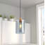 Luminaire suspendu cylindrique à 1 lumière Nahant