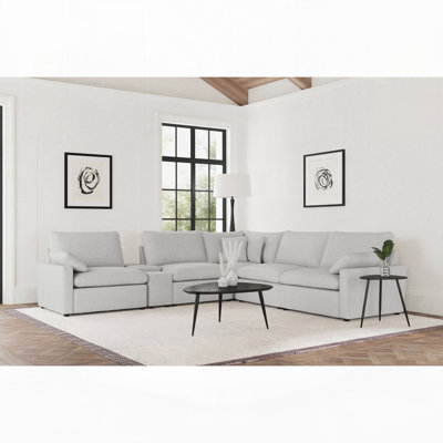 6-piece Modular Power Reclining Sectional Sofa