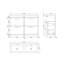 Athena 1205mm Double Bathroom Vanity with Integrated Polymarble Basin-93885195