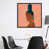 Distressed Black Framed