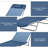 Folding Chaise Lounge Pool Chair-250980434