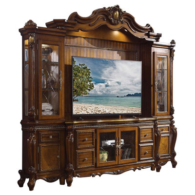 Picardy Entertainment Center, Honey Oak Finish