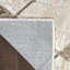 Ivory Abstract 10Mm Thick Modern Easy To Clean Rug For Bedroom, Living Room, Dining Room-615184940