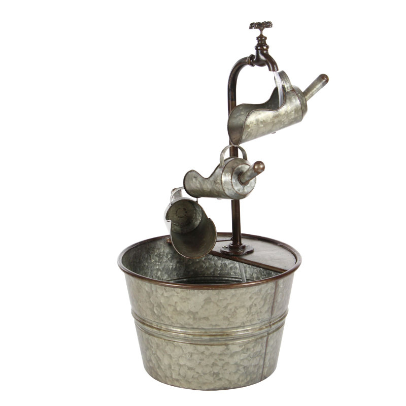 Arwan Metal Weather Resistant Cascade Fountain