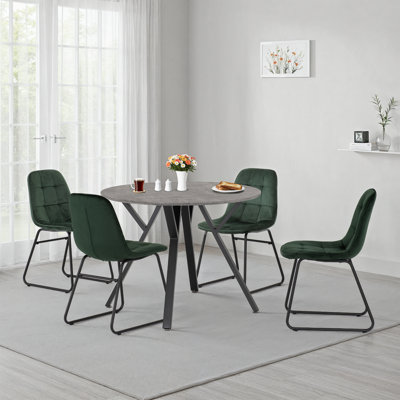 Cajigas 4 - Person Dining Set