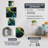 Madhvi Metal Wall Clock