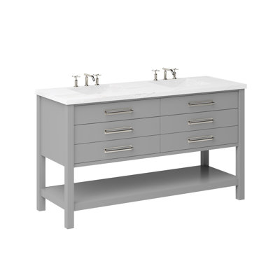 Kiawah Double Drawer Bath Vanity