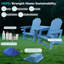 Ensemble de 2 chaises Adirondack