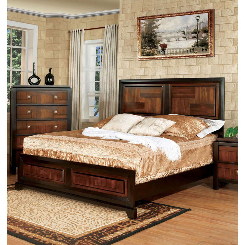 Solidwood 1Pcs Bed