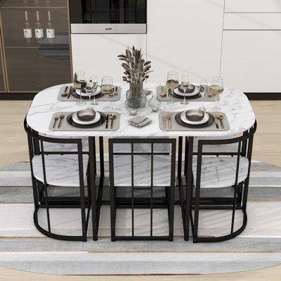 Kacyn 6 - Person Dining Set by Ivy Bronx