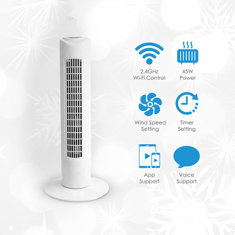 Aliceann 81cm Oscillating Tower Fan