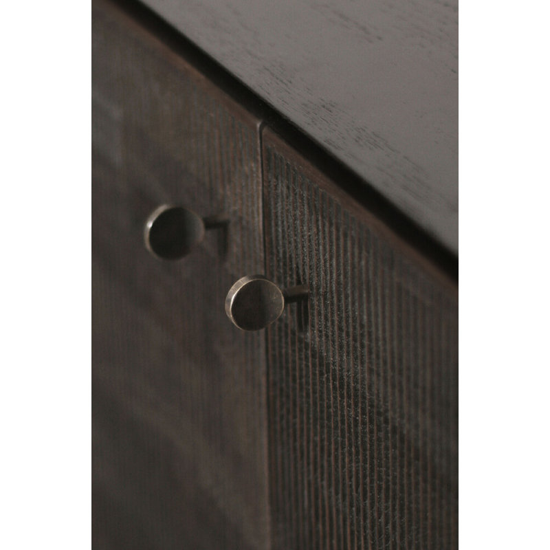 Grooves 80'' W Solid Wood Sideboard
