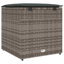 Cushion Box with Storage with Pillow Poly Rattan Outdoor Patio Solution-750007393