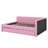 Full XL Size Upholstered Daybed With Pull-Out Trundle Bed, L Shaped Corner Sofabed Frame With Tufted Design Backrest-160608808