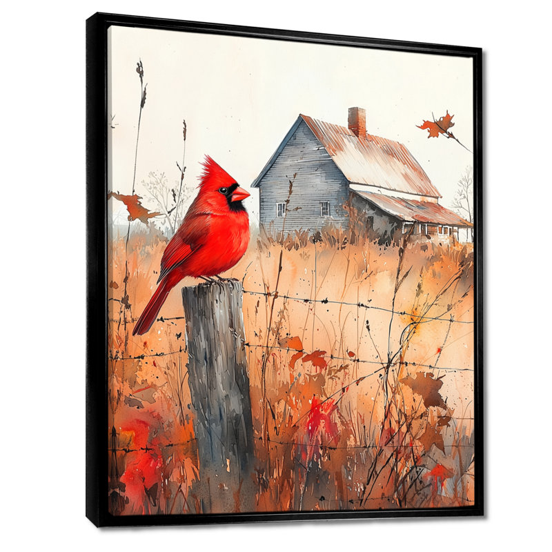 Koerner - Animals Wall Decor, Noir, Impression encadrée flottante, H 20 po x l 12 po