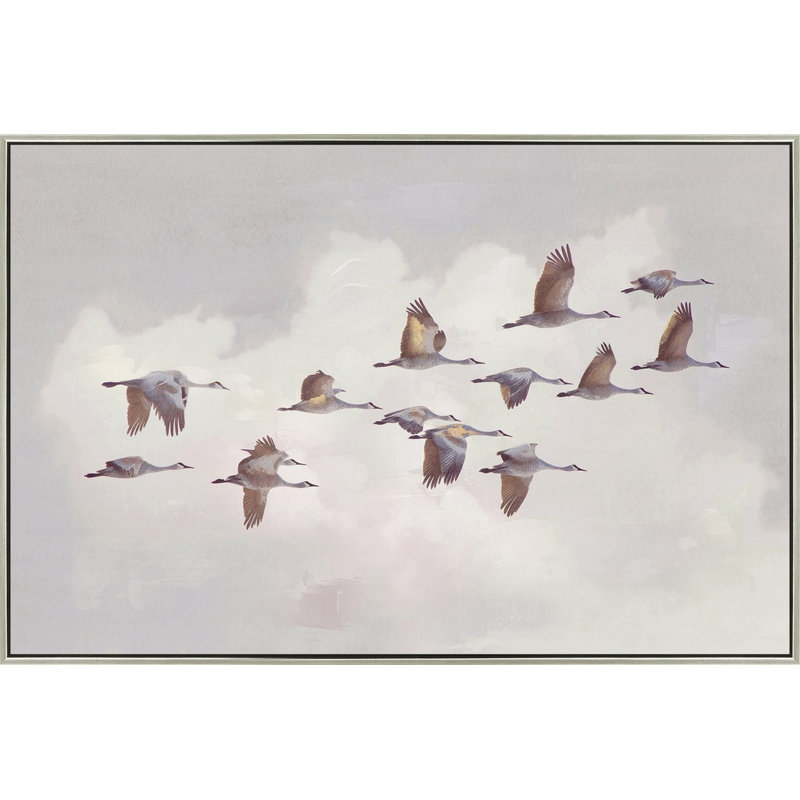 Silent Soar Canvas Wall Art