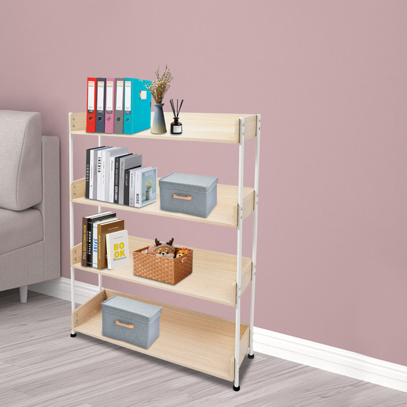 4-Tier Book Storage Rack