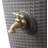 Wicker Texture 50 Gallon Rain Barrel for Water Storage-20647556