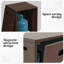 16.1'' Square Iron Outdoor Propane Tank Cover-101889957
