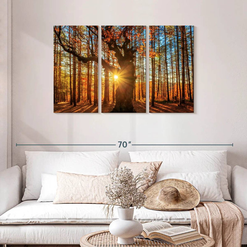 Alvord Rhodope Mountain Forest, 28" H x 45" W