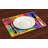 Polyester Abstract Rectangle Placemat
