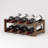 8 Bottle Wine Rack Bamboo Wine Storage Cabinet Shelf Tabletop Wine Holder