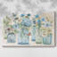 Toile tendue avec galerie Blue Butterfly Garden-2111902217