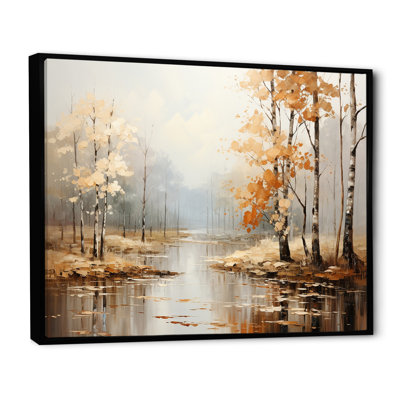 Mystic Nostalgia Autumn Forest - Art mural forêt
