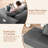 Boneless Oversized Corduroy Boneless Loveseat With 2 Pillows And Side Pockets-239711822