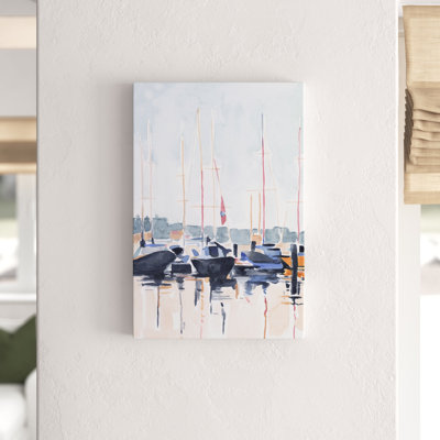 Boat Club II by Emma Scarvey - Painting Print