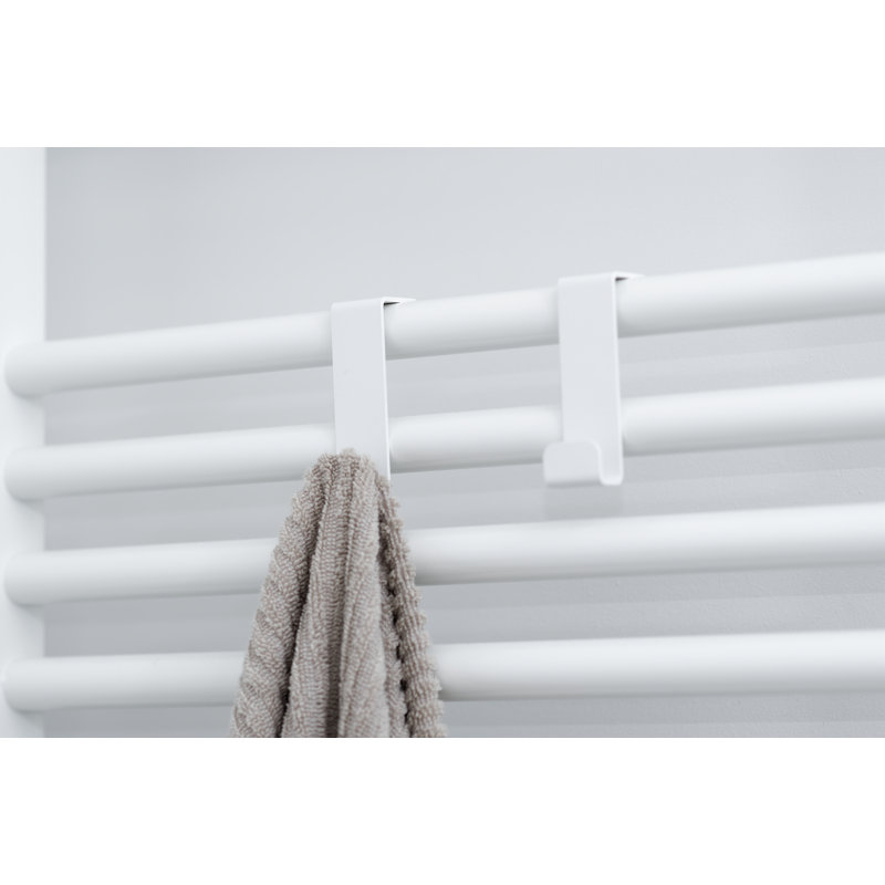 RUGI Over-the-Door Towel Hook, White