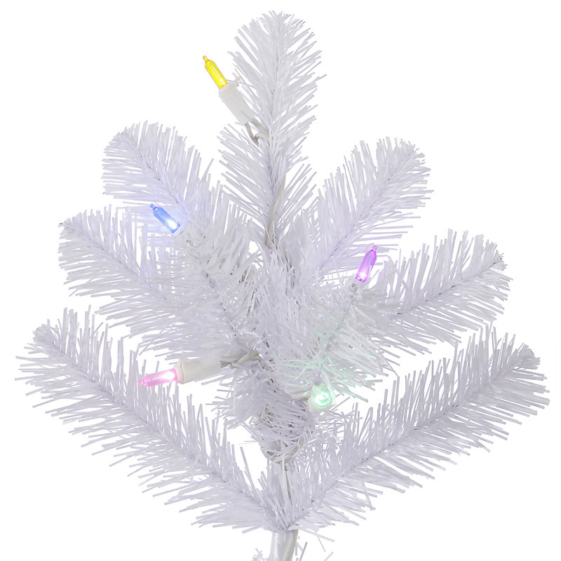 6.5' H Lighted Artificial Pine Christmas Tree