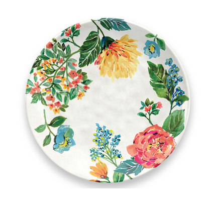 Assiette plate en mélamine 10,5 po Leblanc