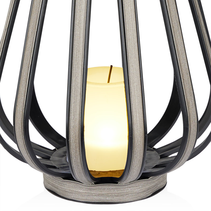 Solar Decorative Plastic Lantern w/ LED Light